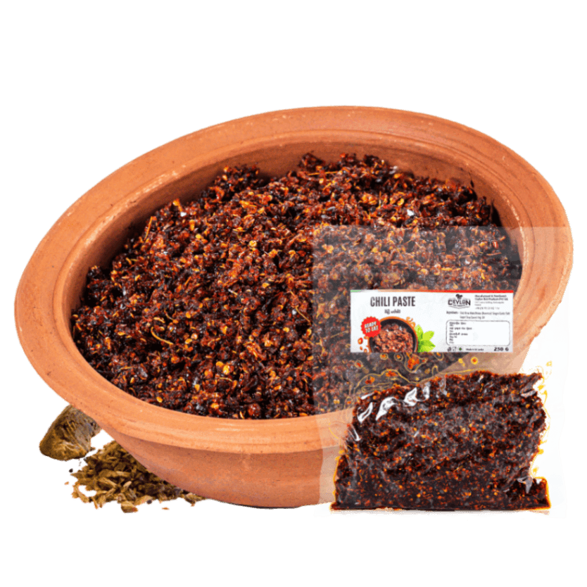 Chili Paste with Maldive Fish — Sri Lankan chili pastes, vacuum-sealed by Ceylon Rich Products