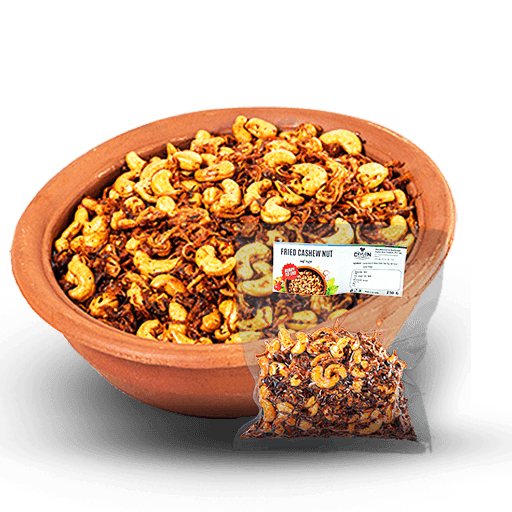 Fried Cashew Mixture — Sri Lankan fried mixtures / badum, vacuum-sealed by Ceylon Rich Products