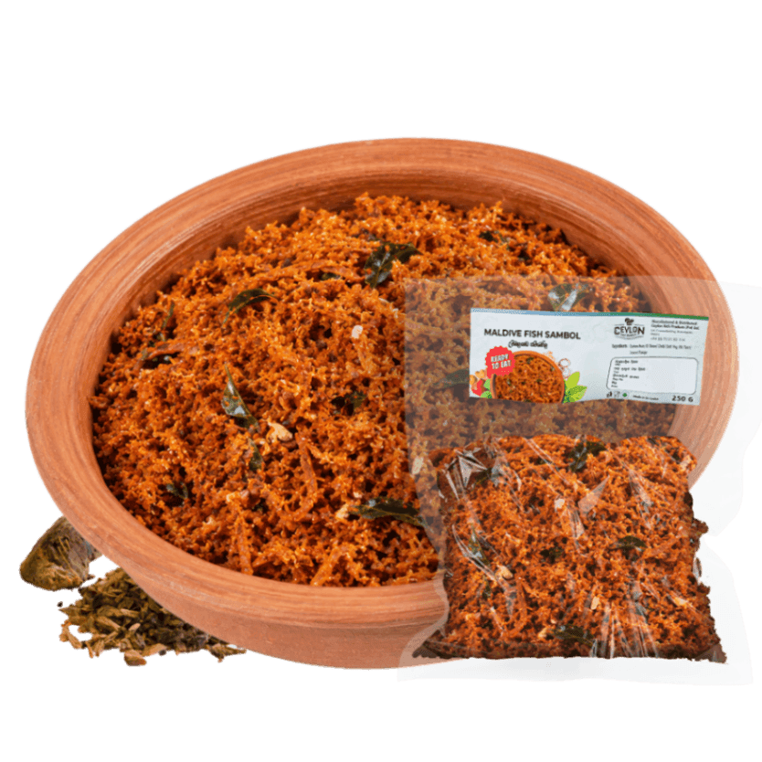 Maldive Fish Sambol — Sri Lankan sambols & condiments, vacuum-sealed by Ceylon Rich Products